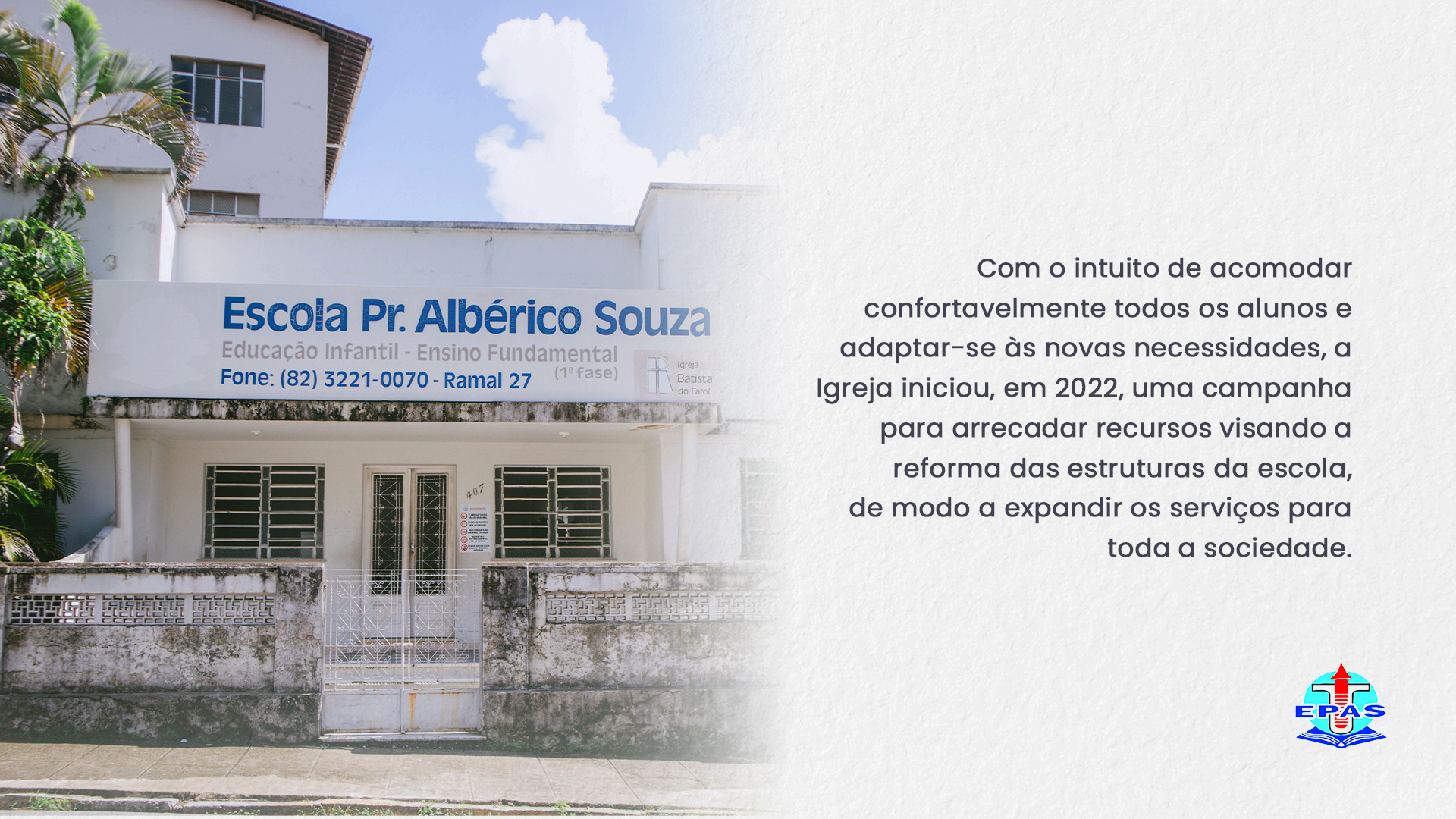 EPAS — atividades da escola