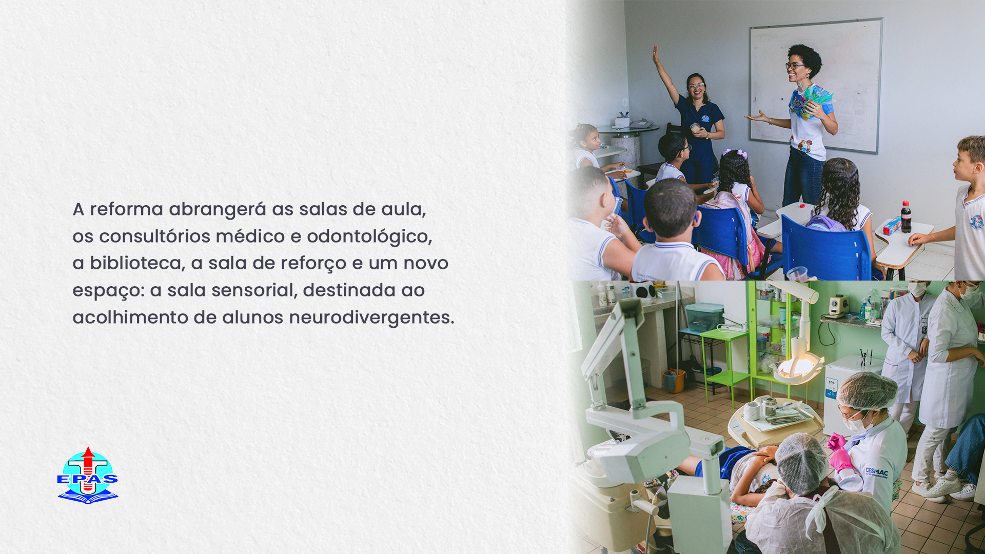 EPAS — atividades da escola
